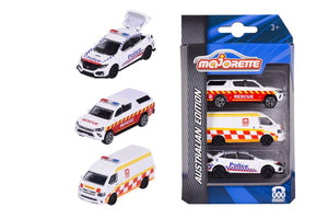 Majorette - Australian Triple Zero 000 3 piece