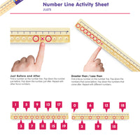 Junior Learning - Number Line Bubble Board