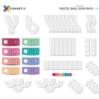 Connetix Tiles - Pastel Ball Run Pack 106 piece