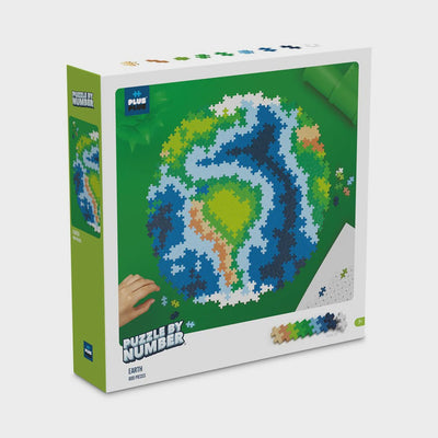 Plus Plus - Puzzle By Numbers 800 Piece Earth