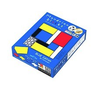 Mondrian Blocks Logic Game Blue