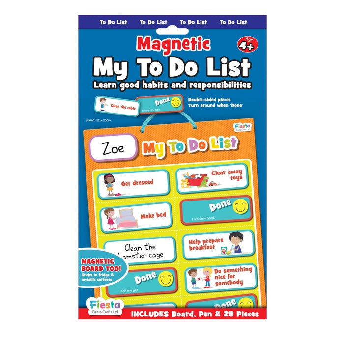 Fiesta Crafts - Magnetic To Do List