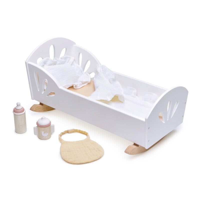 Tender Leaf Toys - Sweet Swan Dolly Bed