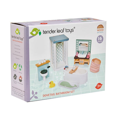 Tender Leaf Toys - Dovetail Dolls House Bathroom Furniture