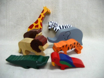 Sri Toys - Wooden Animals Jungle