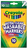 Crayola - Washable Fine Line Markers 10 piece