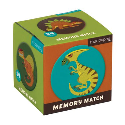 Mudpuppy - Mini Memory Match Mighty Dinosaurs