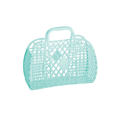 Sun Jellies - Retro Basket Small Mint