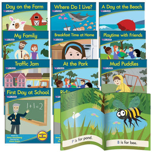 Junior Learning - Decodable Fiction Readers Phonemic Awareness Phase 1