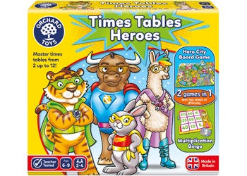 Orchard Toys - Times Tables Heroes