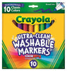 Crayola - Washable Classic Markers 10 piece