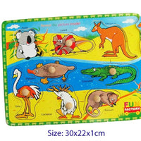 Fun Factory - Peg Puzzle Australian Animals