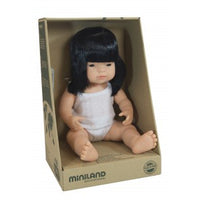 Miniland Dolls - 38cm Asian Girl Boxed