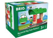 BRIO - Record & Play Train Platform