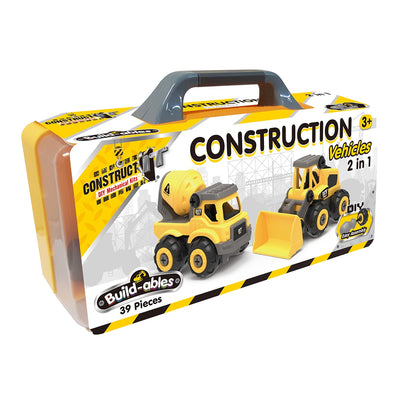 Construct It - Build-ables 2 in 1 Construction Vehicles Set
