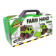 Construct It - Build-ables 2 in 1 Farm Yard Vehicles Set