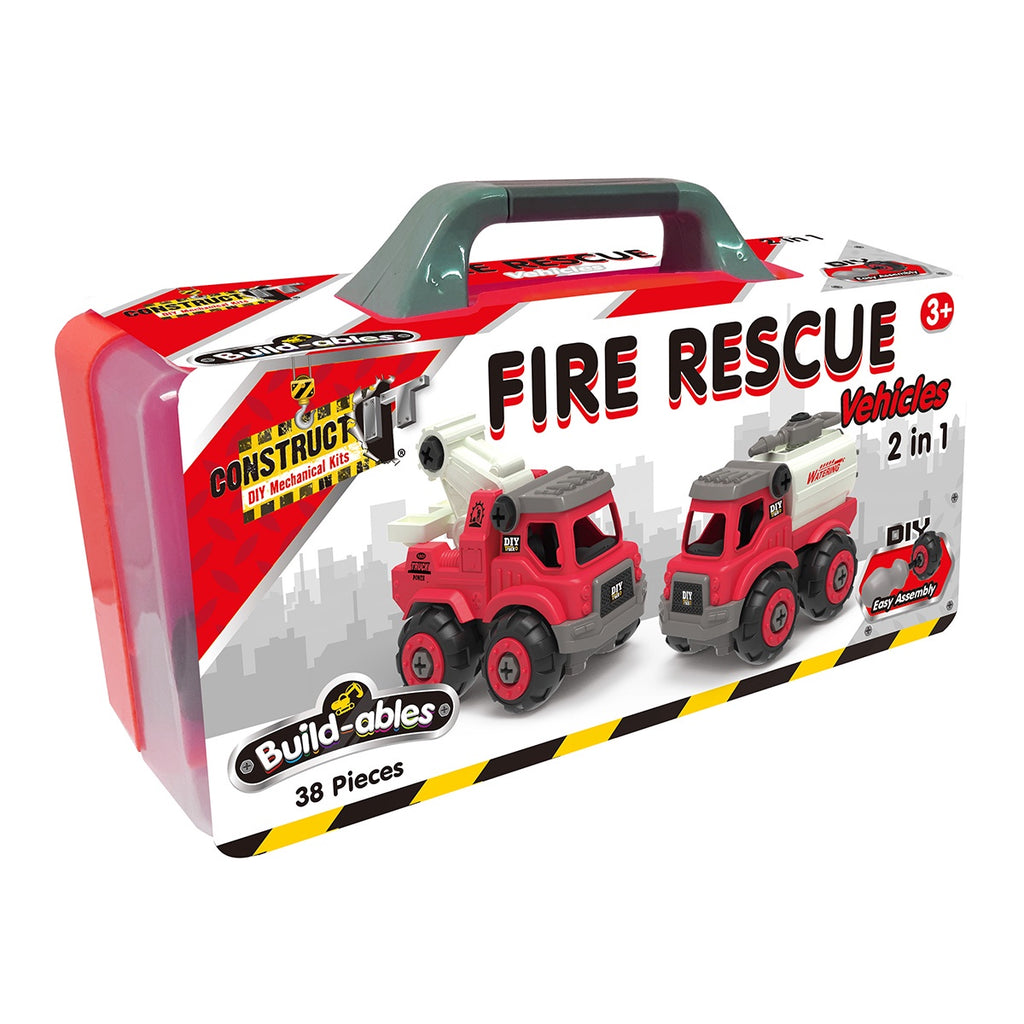 Construct It - Build-ables 2 in 1 Fire Rescue Set