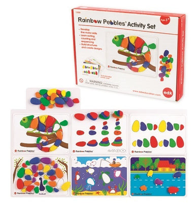 Edx - Rainbow Pebbles Activity Set