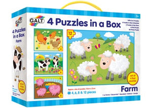 Galt - 4 Puzzles in a Box Farm