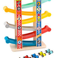 Tooky Toy - Sliding Car Tower Large