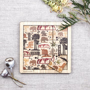 Buttonworks Australia - Coloured Australia Puzzle
