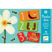 Djeco - Duo Puzzles Numbers