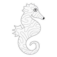 Zart - Colourme Cardboard Sea Creatures 24 Piece