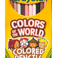 Crayola - Pencils Colors of the World 24 piece