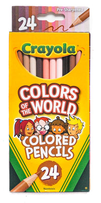 Crayola - Pencils Colors of the World 24 piece