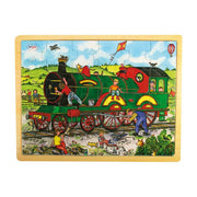Bigjigs - Tray Puzzle Large 24 piece Train