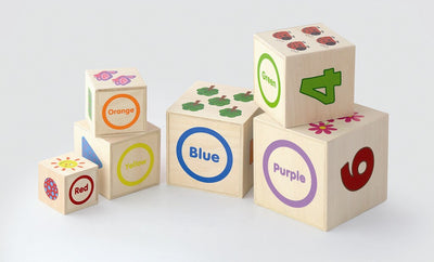 Viga - Nesting & Stacking Blocks Natural