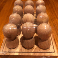 Qtoys - Wooden People on Tray Natural