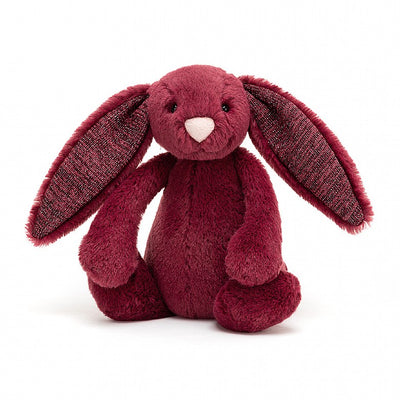 Jellycat - Bashful Bunny Little (Small) Sparkly Cassis