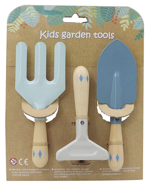 Kaper Kidz - Calm And Breezy Kids Garden Tools Blue