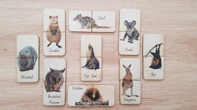 5 Little Bears - Matching Puzzles Australian Furry