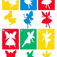 EC - Stencils Fairy 6 piece