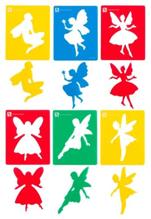 EC - Stencils Fairy 6 piece