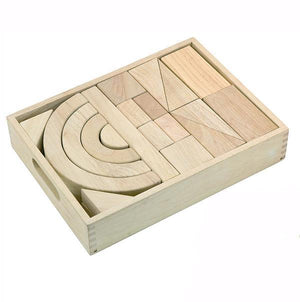 Viga - Wooden Blocks in Tray