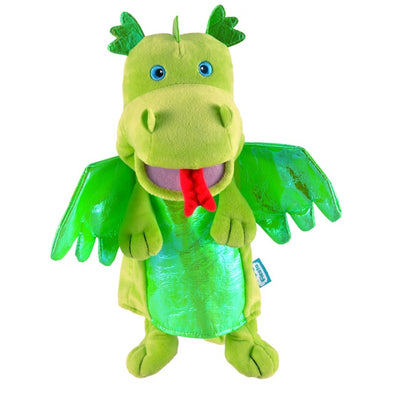 Fiesta Crafts - Hand Puppet Green Dragon