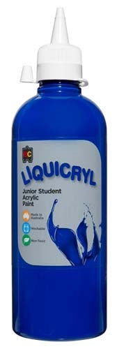 EC - Liquicryl Paint 500ml Blue