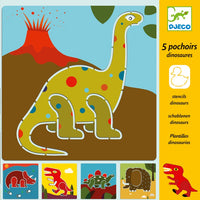 Djeco - Stencils Dinosaurs