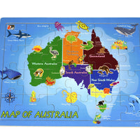 Koala Dream - Map Of Australia Puzzle