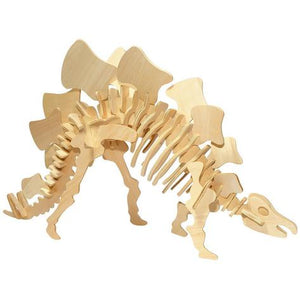 Heebie Jeebies - Wood Kit Small Dino Stegosaurus