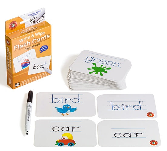 LCBF - Write & Wipe Flash Cards Sight Words