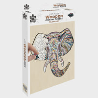 Puzzle Master - Wooden Jigsaw Puzzle Elephant