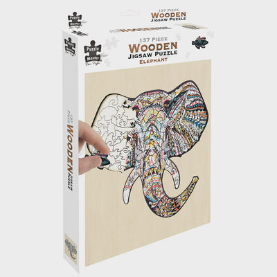 Puzzle Master - Wooden Jigsaw Puzzle Elephant