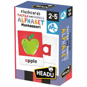 Headu - Montessori Flashcards Tactile and Phonics Alphabet