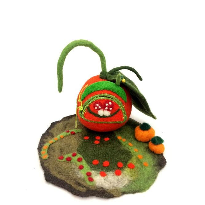 Himalayan Felt Co - Pumpkin Fairy Home