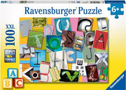 Ravensburger - Puzzle 100p Funny Alphabet