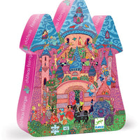 Djeco - Silhouette Puzzle 54 Piece The Fairy Castle